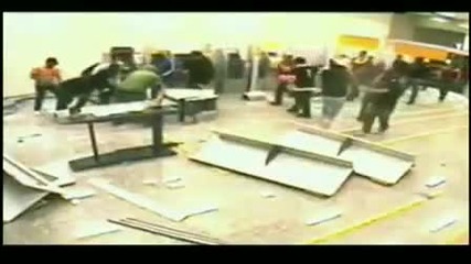 Бразилски гангстери крадът банкомати! 