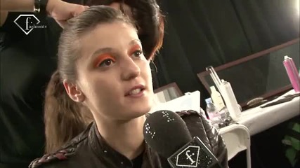fashiontv Ftv.com - Model Irina Lazareanu in Hair and Make up A. Herchkovitch Ne 