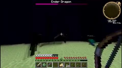 Corecraft - Episode 1 - Ender dragon is down ! No sound ;d