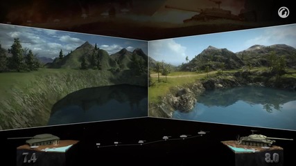 Graphics Evolution World of Tanks