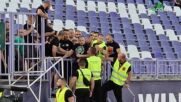 Фен на Берое опита да нахлуе