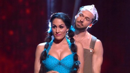Nikki Bella is eliminated on "Dancing with the Stars"