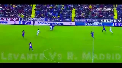Жестоката контузия на Кристиано Роналдо срещу Леванте