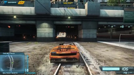 Need For Speed Most Wanted 2012 - Police Evaded After 12 Minutes