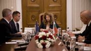 Президентът Илияна Йотова се срещна с помощник генералния секретар на НАТО по разузнаването и сигурността