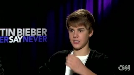Интервю на Justin Bieber за C N N - Never Say Never Movie 07.02.2011