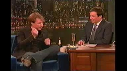 Jon Bon Jovi On Late Night With Jimmy Fallon