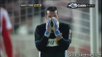 Almeria 0 - 3 Barcelona (02.02.2011) 