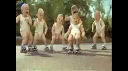 Evian Baby Dance Crew Michael Jackson Beat it 