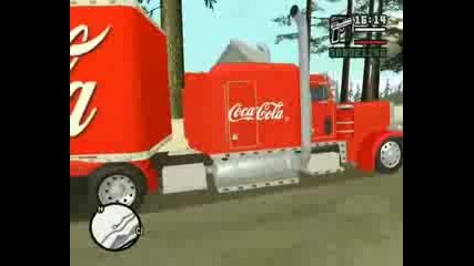 Gta: Coca Cola Christmas Truck.