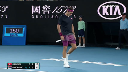 Novak Djokovic vs Roger Federer Extended Highlights Australian Open 2020 Semi Finals Eurosport 1080p
