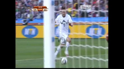 Словения - Сащ 2:0 *световно първенство Юар 2010* 18.06.10.