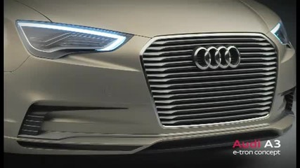 A3 e-tron concept teaser