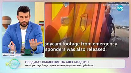 Повдигат обвинение на Алек Болдуин - „На кафе” (20.01.2023)