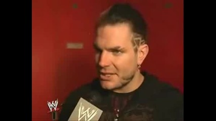 Jeff Hardy Talking About The Chamber