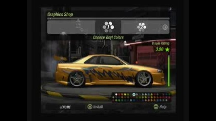 Nfsu2 Tuning Nissan Skyline 