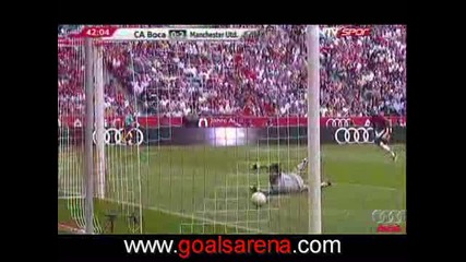 29.07 Манчестър Юнайтед - Бока Хуниорс 2:1 Антонио Валенсия гол ! Audi cup