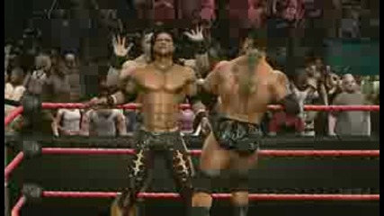 Smackdown-vs-raw-2009 john cena and batista vs morrison and the miz