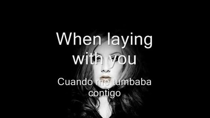 Adele Set fire to the rain en ingles y espanol
