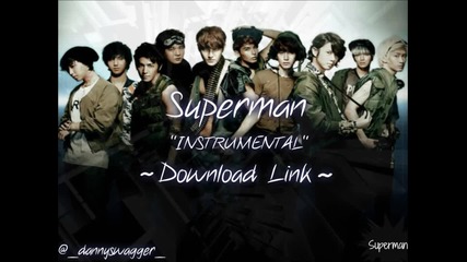 Super Junior - Superman (instrumental)