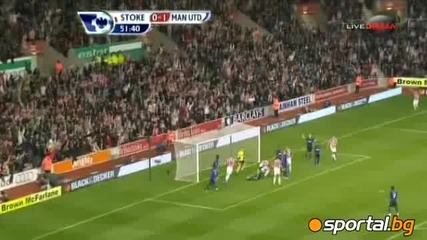 24.09.11 Стоук Сити - Манчестър Юнайтед 1:1