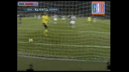 Inter - Juventus 1 - 0 (1 - 0 22/11/2008)