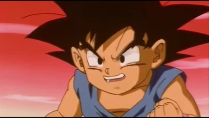 Kid Goku ssj3 vs Baby Vegeta