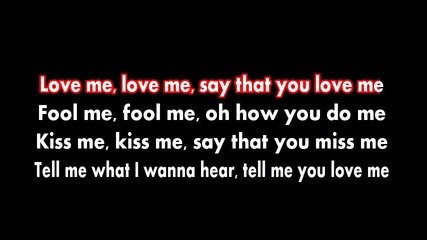 Love me Justin Bieber (instrumental) 