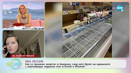 Ива Лесник: Българка отвъд океана - „На кафе” (30.03.2020)