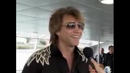 Jon Bon Jovi Interview O2 Arena, London 2007 