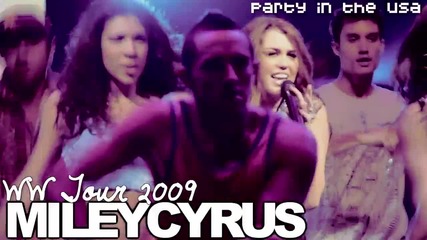 Miley Cyrus - Party in The Usa - Front Row - Las Vegas - Wonder World Tour 2009 