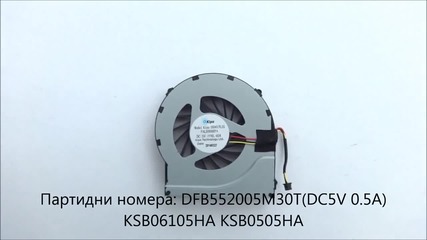 Оригинален вентилатор за Hp Dv6-3000 Dv6-4000 Dv7-4000 от Screen.bg