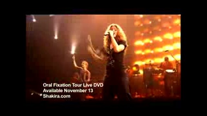 Shakira - Ciega Sordomuda - From Oral Fixation Tour Dvd.