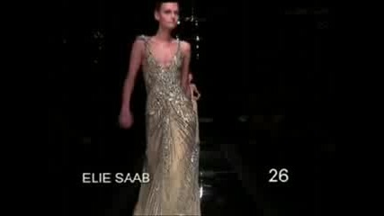 Elie Saab Haute Couture Spring Summer 2008 Full Show Part 1.flv