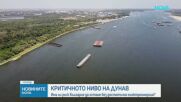 Застой в нивата на река Дунав при Русе и при Силистра