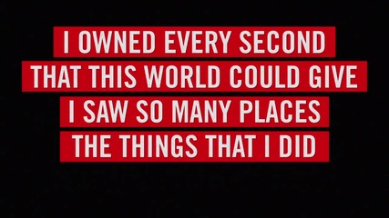 Onerepublic - I Lived ( Red ) Remix (lyric Video)