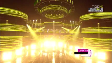 Tvxq - Catch Me @ Music Core (13.10.2012)