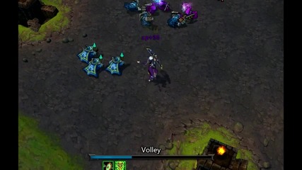 League of Legends Amethyst Ashe skin