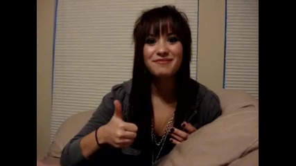 Demi Lovato - Thank you contest winner Salena 