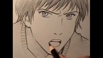 How To Draw a Realistic Manga Face Anger 