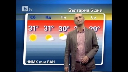Времето - Сутрешна емисия 10.08.2011 г.