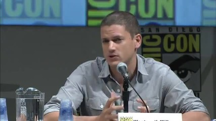 Comic Con Wentworth Miller on Resident Evil Afterlife 