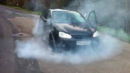 Golf V Burnout Teil2