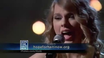 Taylor Alison Swift - Концерт в помощ на Хайти 