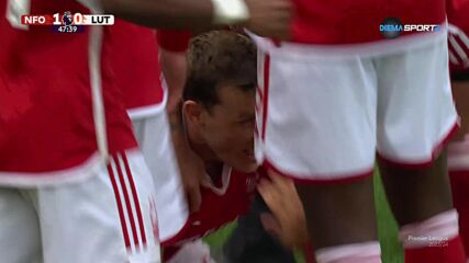 Nottingham Forest with a Goal vs. Luton Town