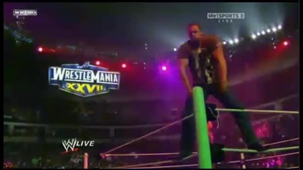 Wwe Raw 2 21 11 - Triple H and The Undertaker Return 