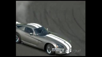 Grand Turismo 5 Страхотен Дрифт С Dodge Viper Srt 10