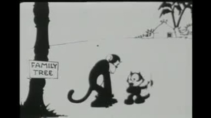 Felix The Cat - Doubles for Darwin (1924)