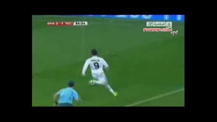 21.02.2010 Реал Мадрид 6 - 2 Виляреал първи гол на на Гонзало Игуаин 