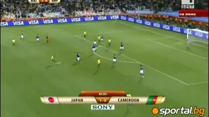 Камерун - Япония 0:1